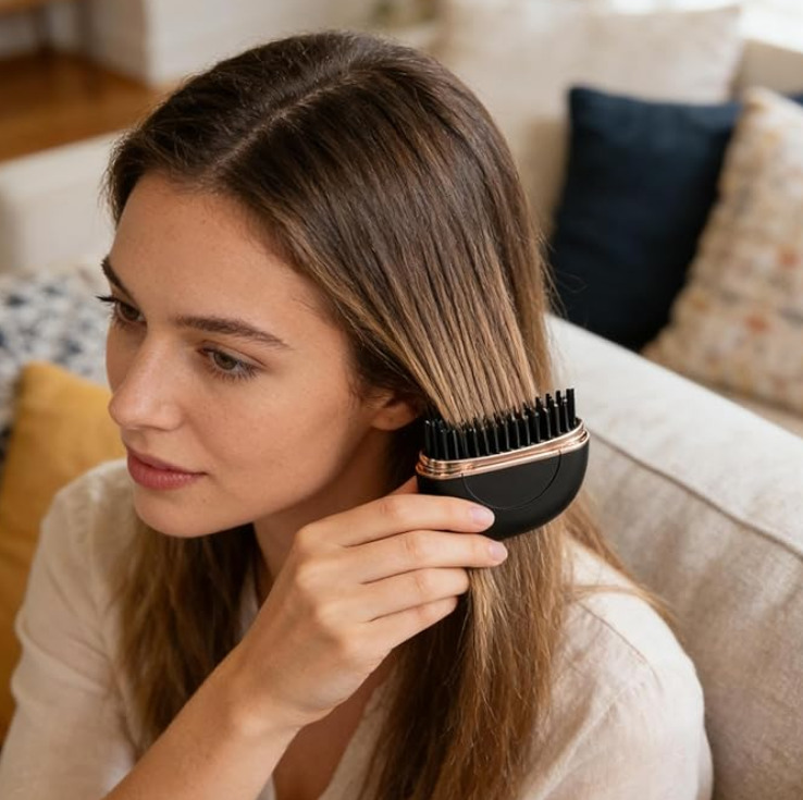 Avera Pro – Kablosuz Taşınabilir Saç Düzleştirici Tarak